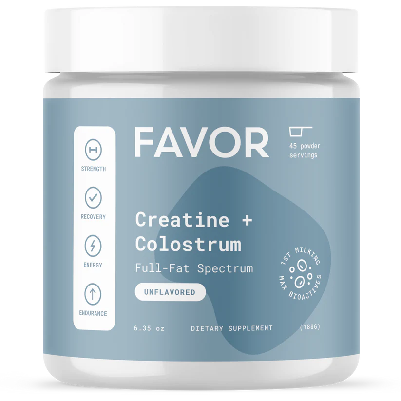 Favor Creatine Monohydrate + Colostrum