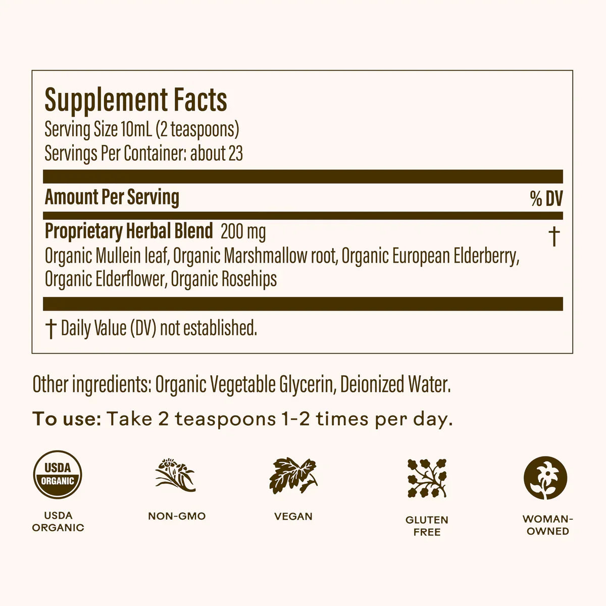 Elderberry Lung Support