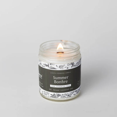 Beeswax Candle - Summer Bonfire