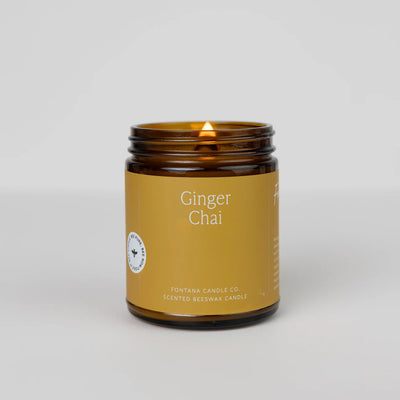 Beeswax Candle - Ginger Chai
