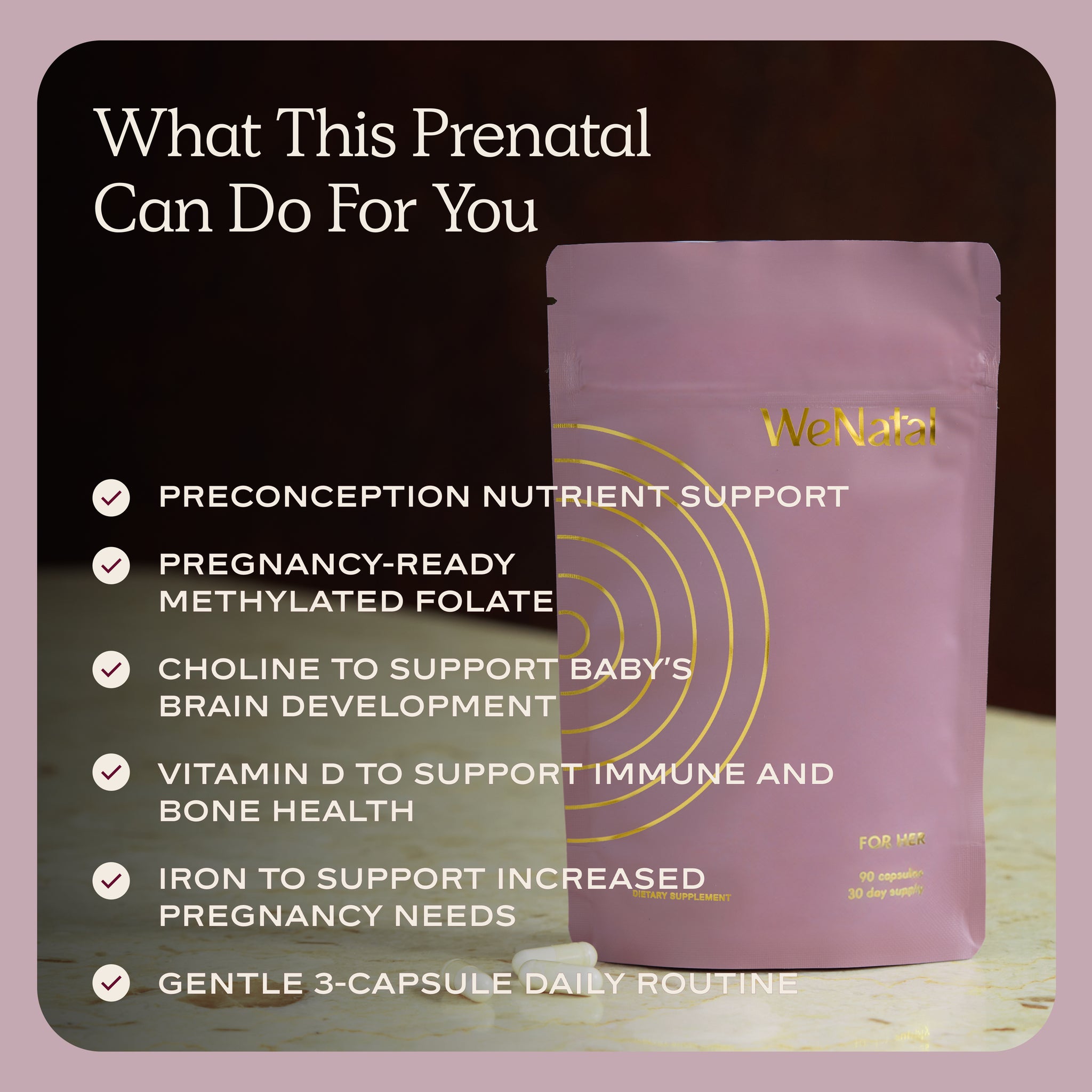 Prenatal Pouch - For Her