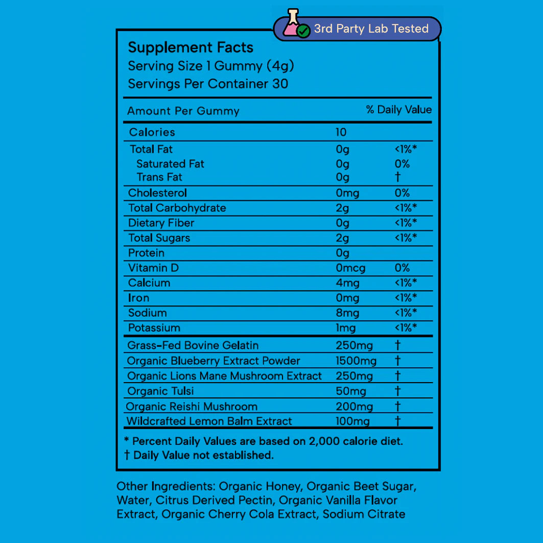 Happy Child: Mood & Brain Gummy - Cherry Cola