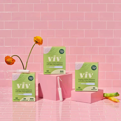 Viv for Your V Organic Cotton Tampons