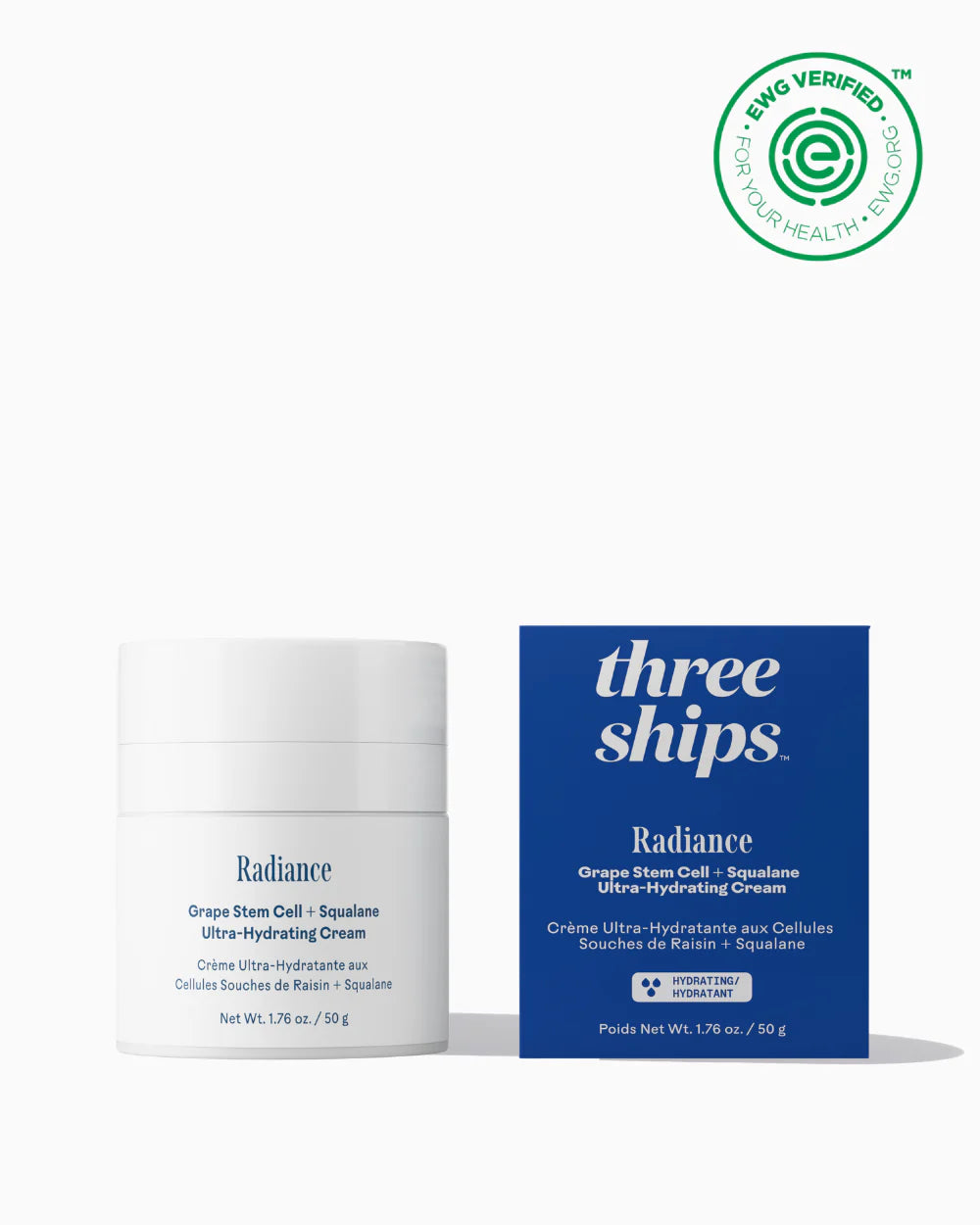 Three Ships Beauty Radiance Grape Stem Cell + Squalane Day Cream