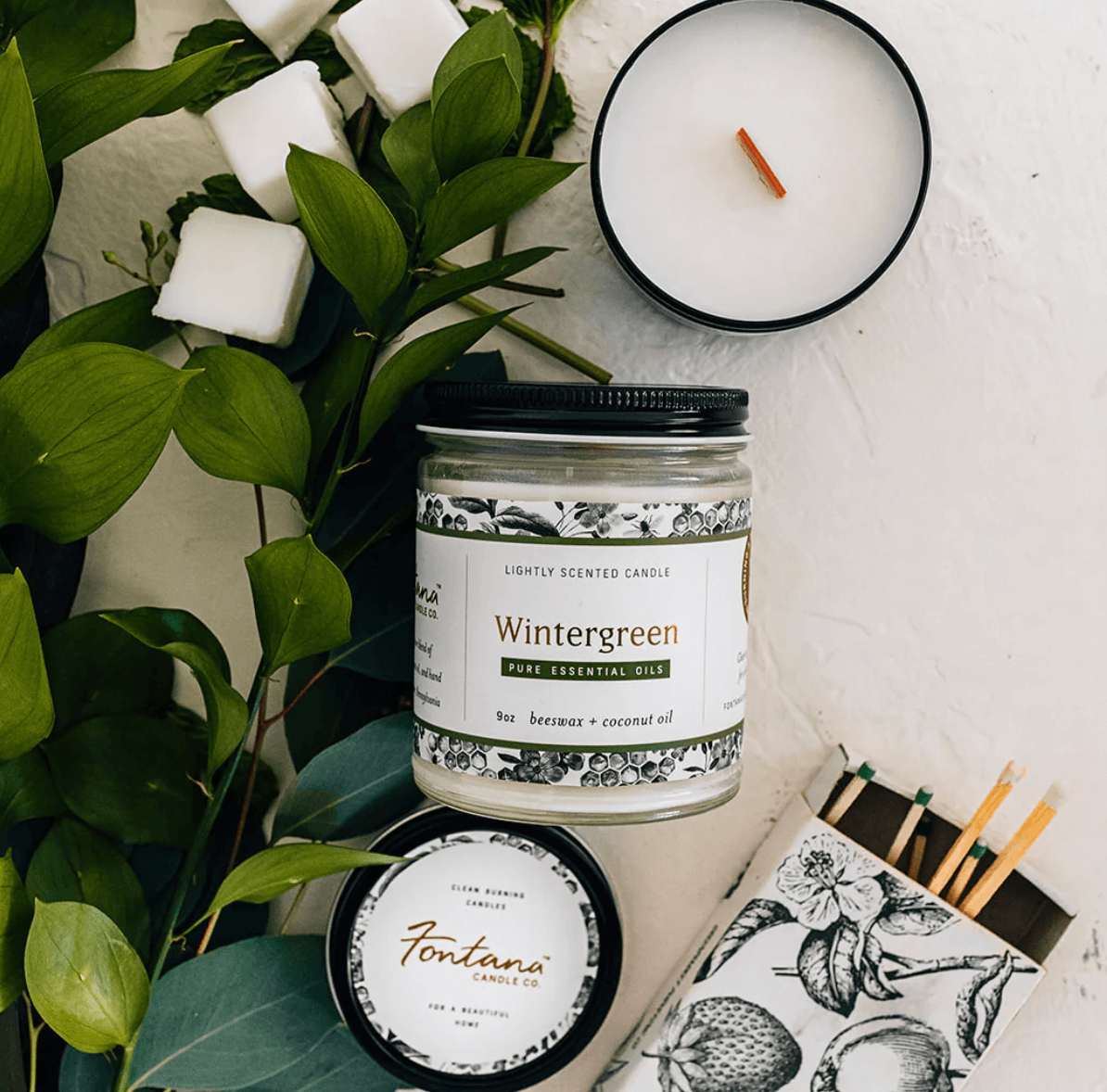 Fontana Candle Co. Wintergreen