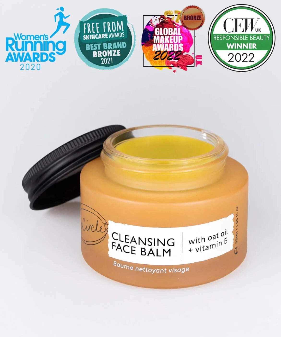 UpCircle Cleansing Face Balm with Oat Oil + Vitamin E