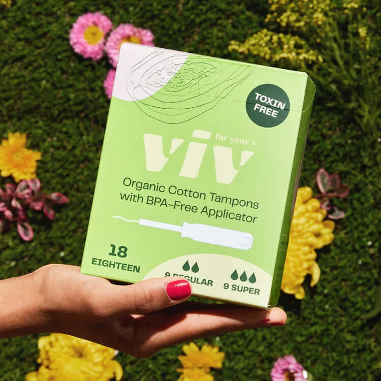 Viv for Your V Organic Cotton Tampons