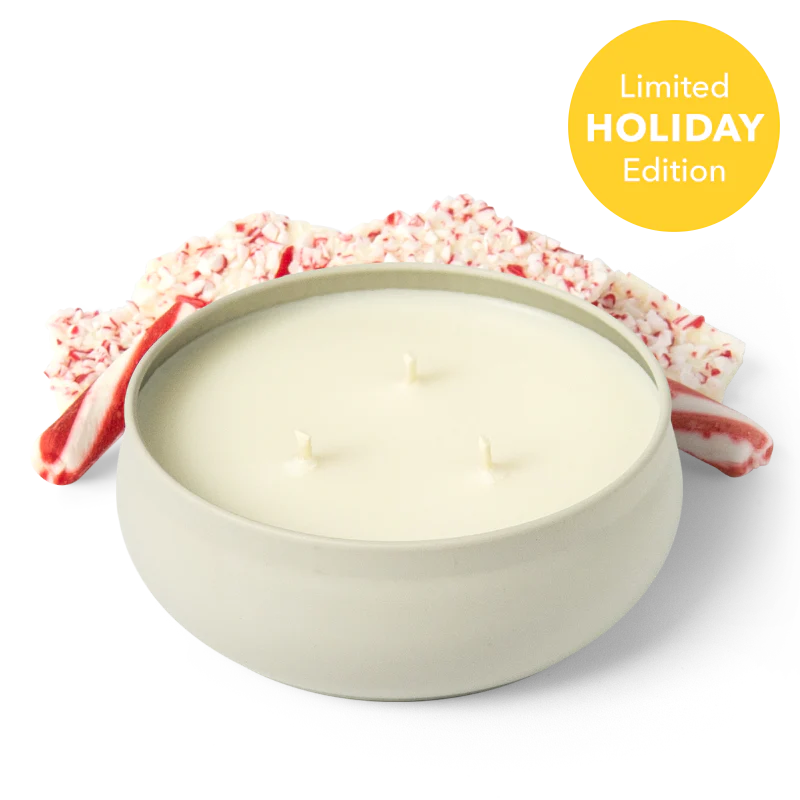 3 Wick Candle - Vanilla Peppermint