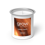 Grow Fragrance Holiday Hearth Candle Refill