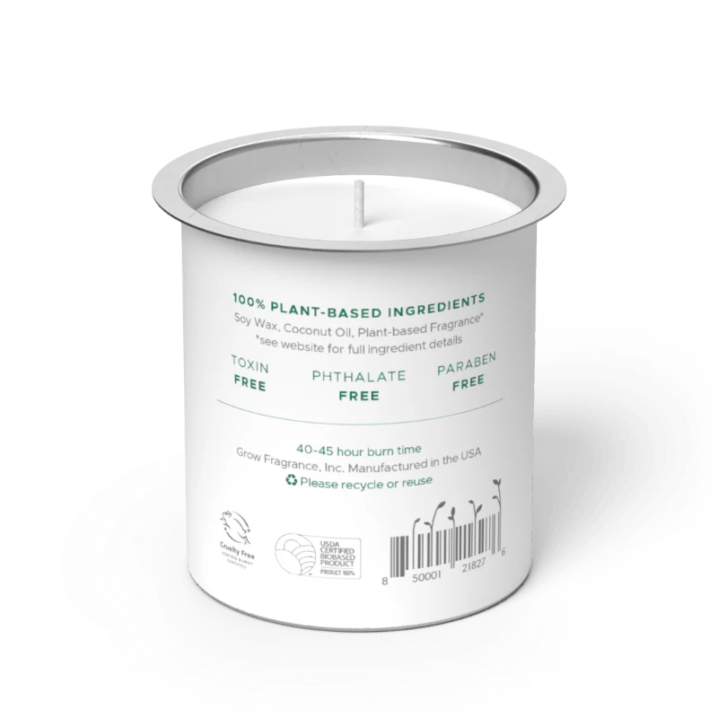 Grow Fragrance Palo Santo Pine Candle Refill