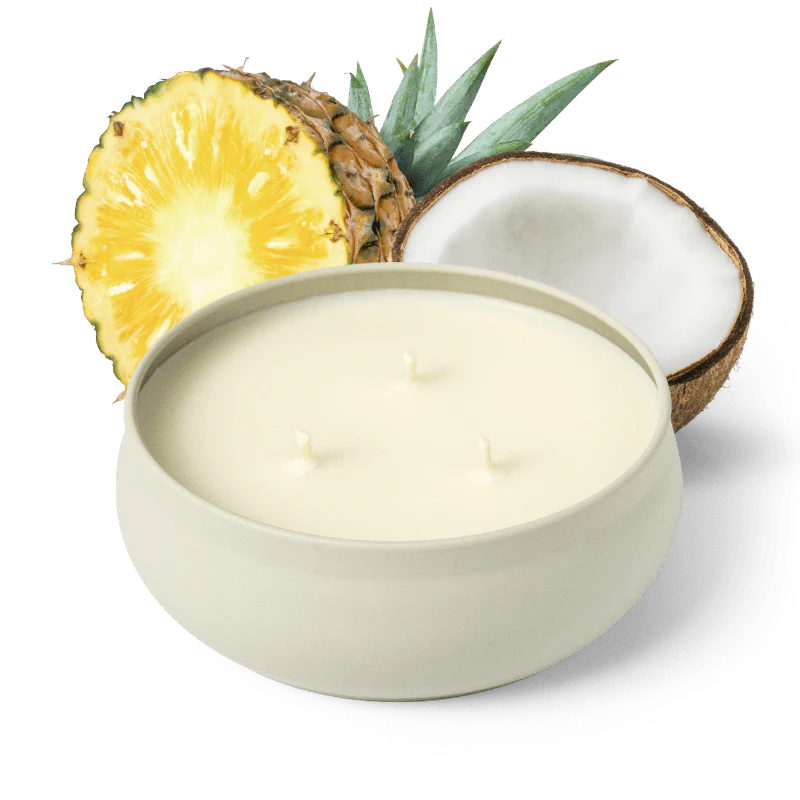 3 Wick Candle - Coconut Pineapple