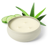 Grow Fragrance 3 Wick Candle - Cucumber Aloe