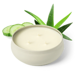 Grow Fragrance 3 Wick Candle - Cucumber Aloe