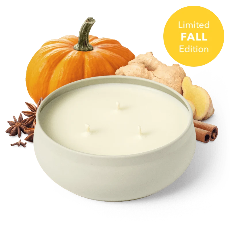 3 Wick Candle - Ginger Pumpkin