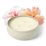 Grow Fragrance 3 Wick Candle - Hibiscus Tea