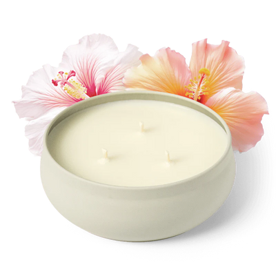 3 Wick Candle - Hibiscus Tea