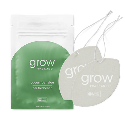 Grow Fragrance Car Freshener - Cucumber Aloe