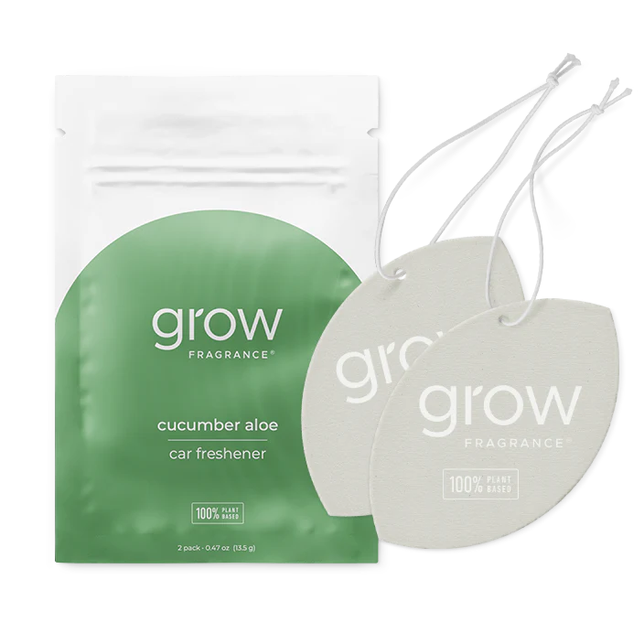 Grow Fragrance Car Freshener - Cucumber Aloe