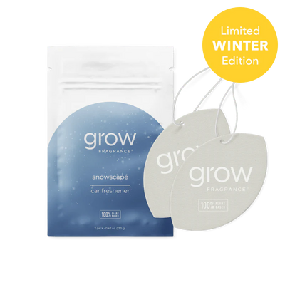 Grow Fragrance Car Freshener Snowscape