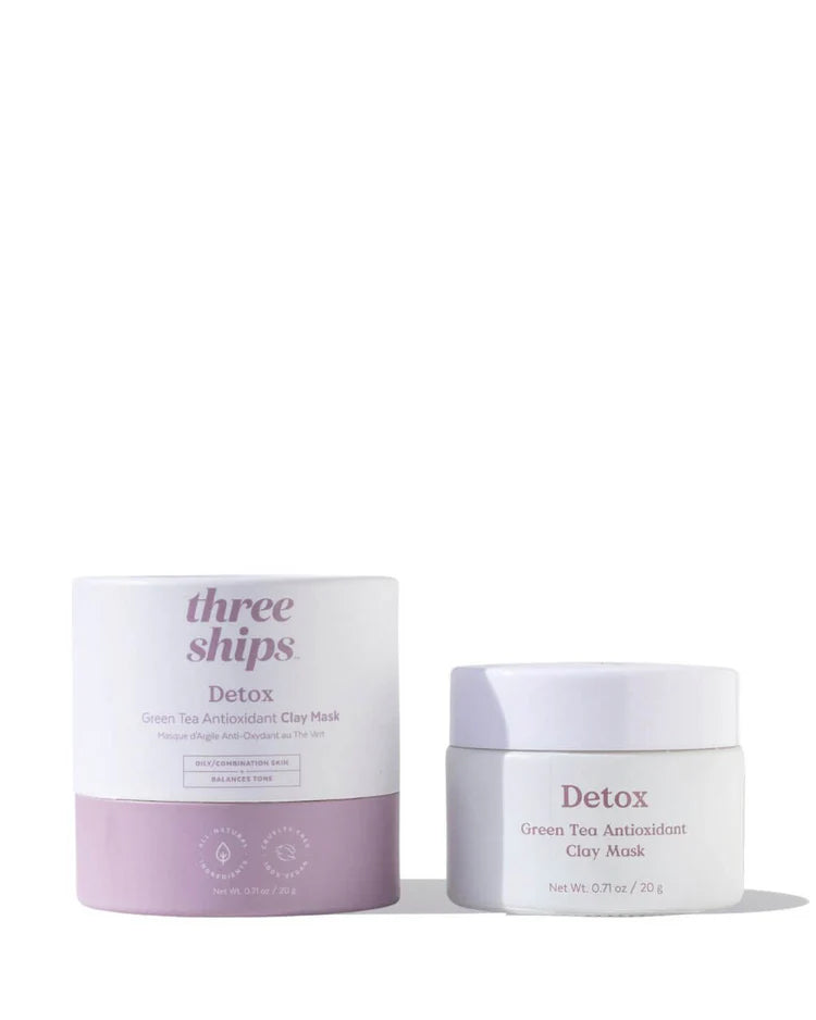 Three Ships Beauty Detox Green Tea Antioxidant Clay Mask