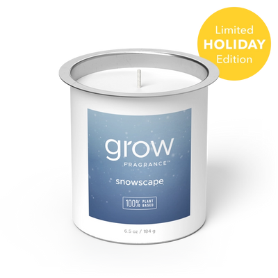 Grow Fragrance Snowscape Candle Refill