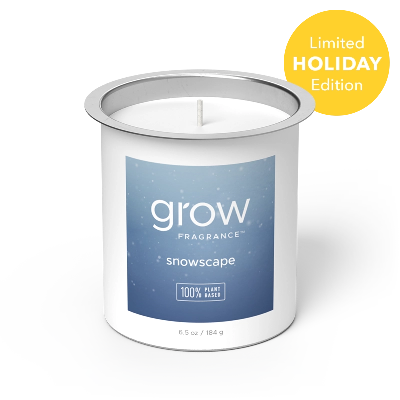 Grow Fragrance Snowscape Candle Refill