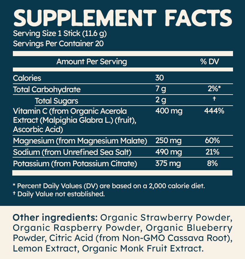 Minerals & Chill Stick Packs