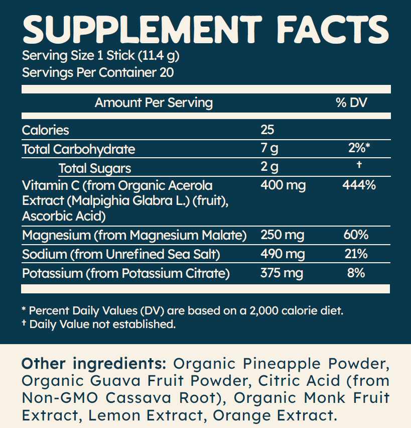 Minerals & Chill Stick Packs