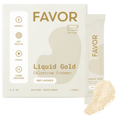 Favor Liquid Gold Colostrum Creamer - Unflavored