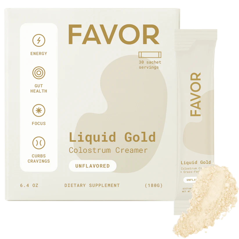 Favor Liquid Gold Colostrum Creamer - Unflavored