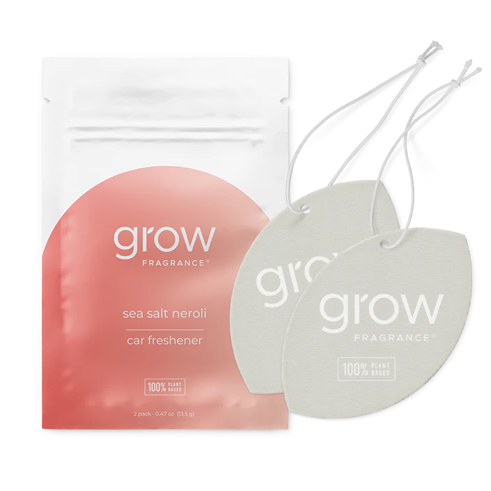 Grow Fragrance Sea Salt Neroli Car Freshener