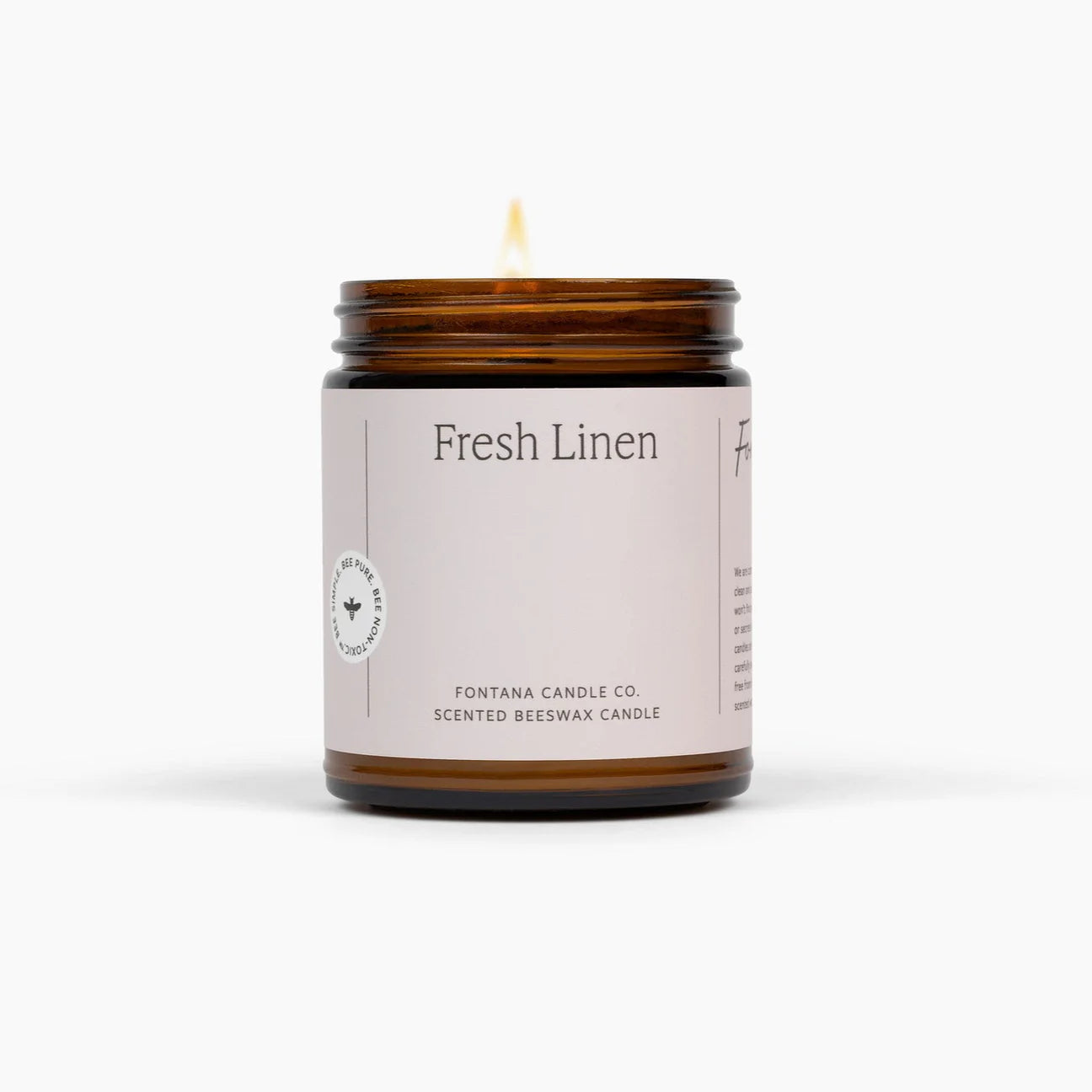 Beeswax Candle - Fresh Linen