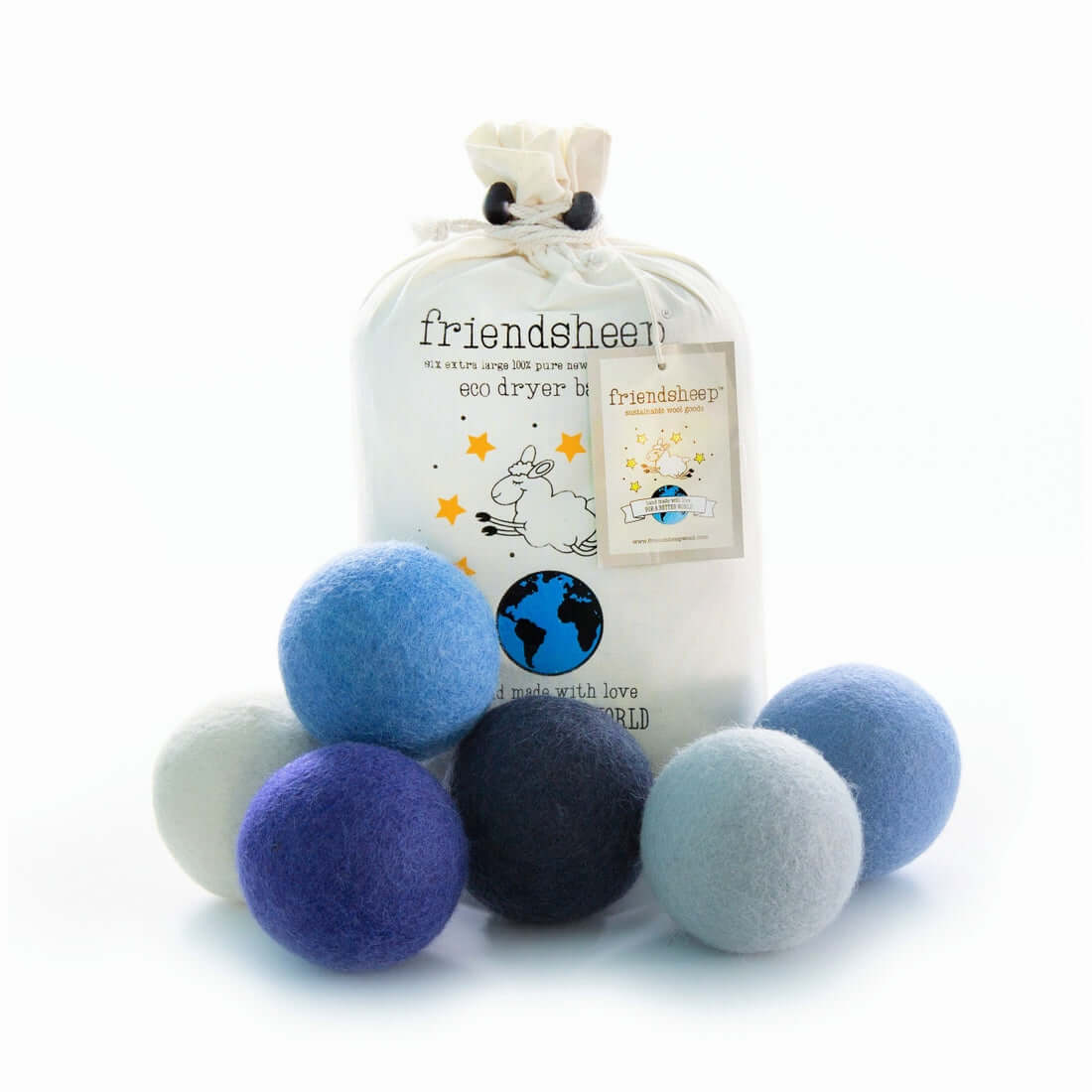 Friendsheep Eco Dryer Balls - Organic Fabric Softener