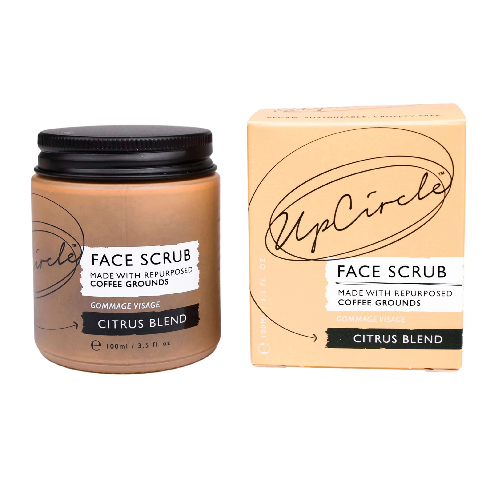 UpCircle Natural Face Scrub - Citrus