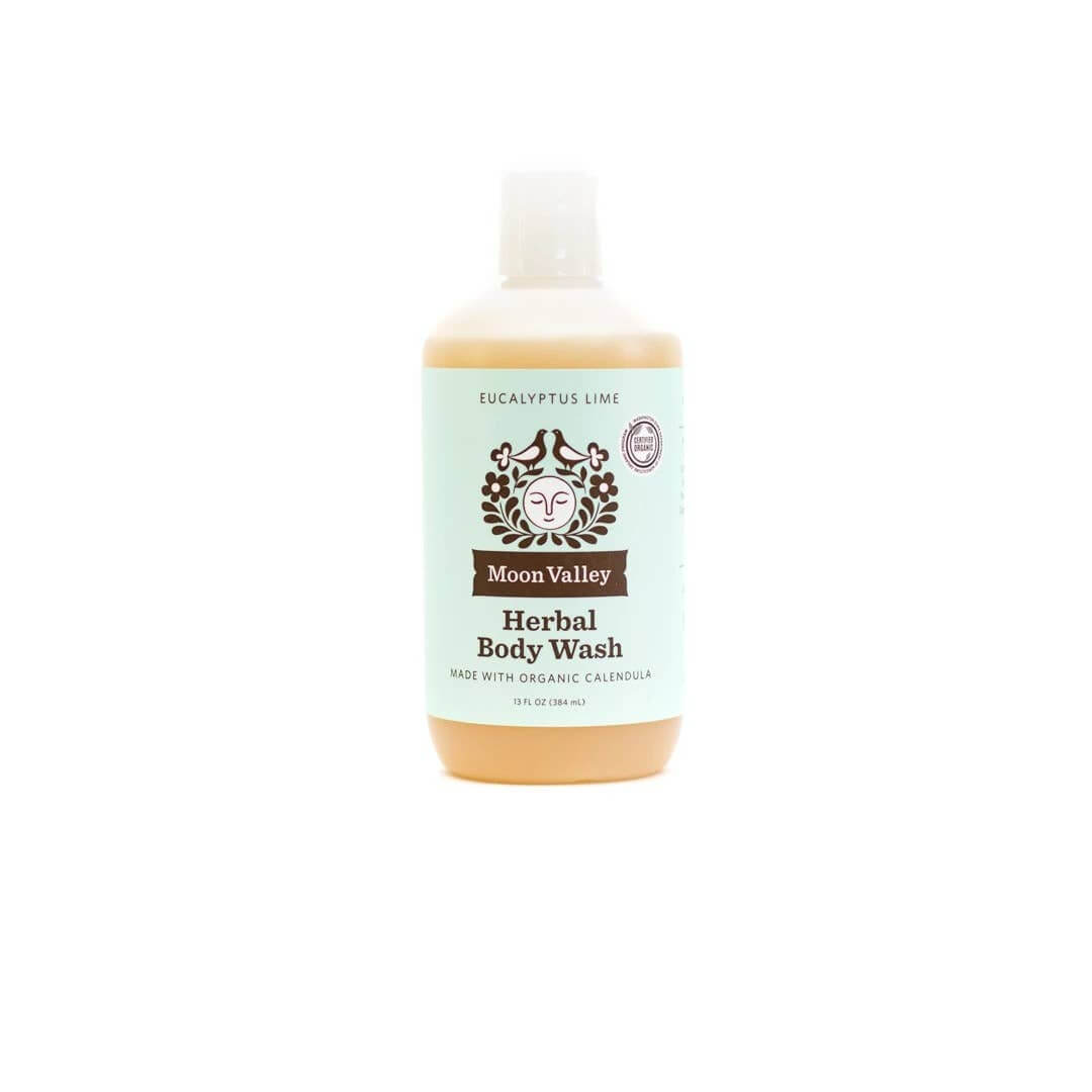 Moon Valley Organics Eucalyptus Lime Herbal Body Wash