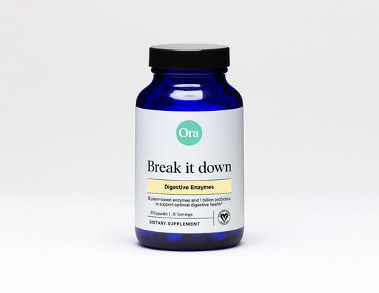 Ora Organic Break It Down Digestive Enzyme Capsules