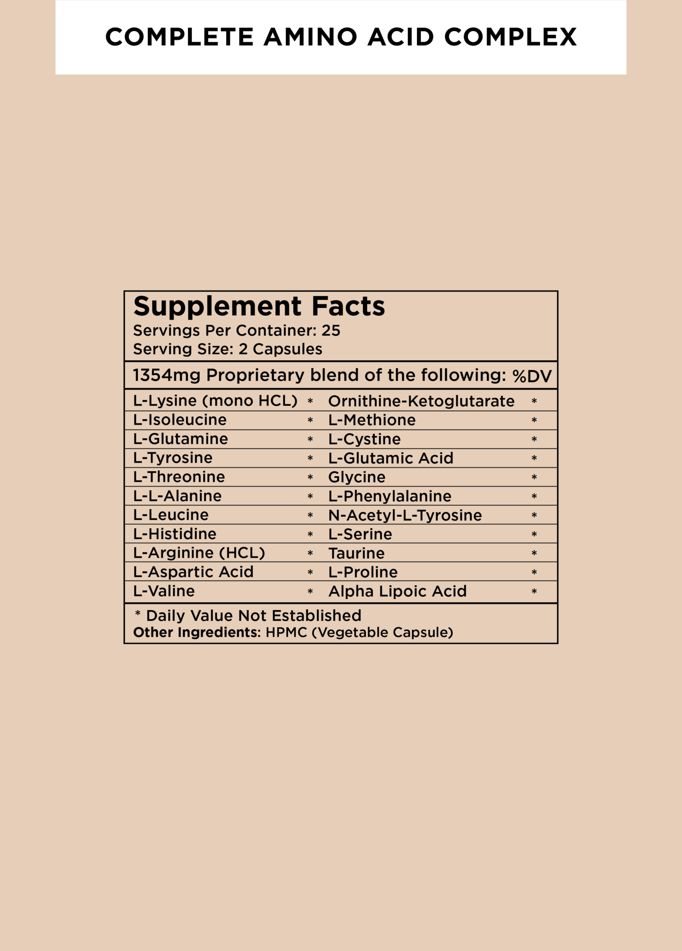 Zuma Complete Amino Acid Formula