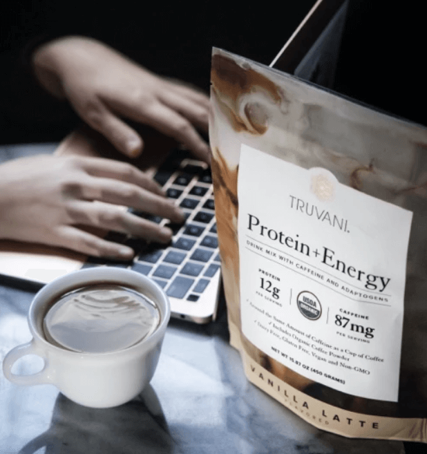 Truvani Protein + Energy: Vanilla Latte