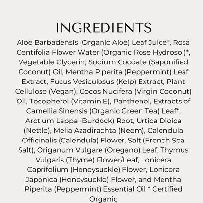 100% Pure Kelp & Mint Volumizing Shampoo