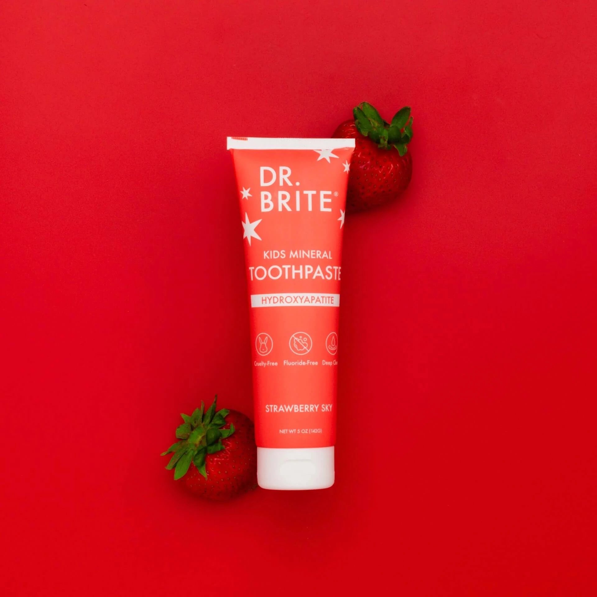 Dr Brite Kids Mineral Toothpaste - Strawberry Sky