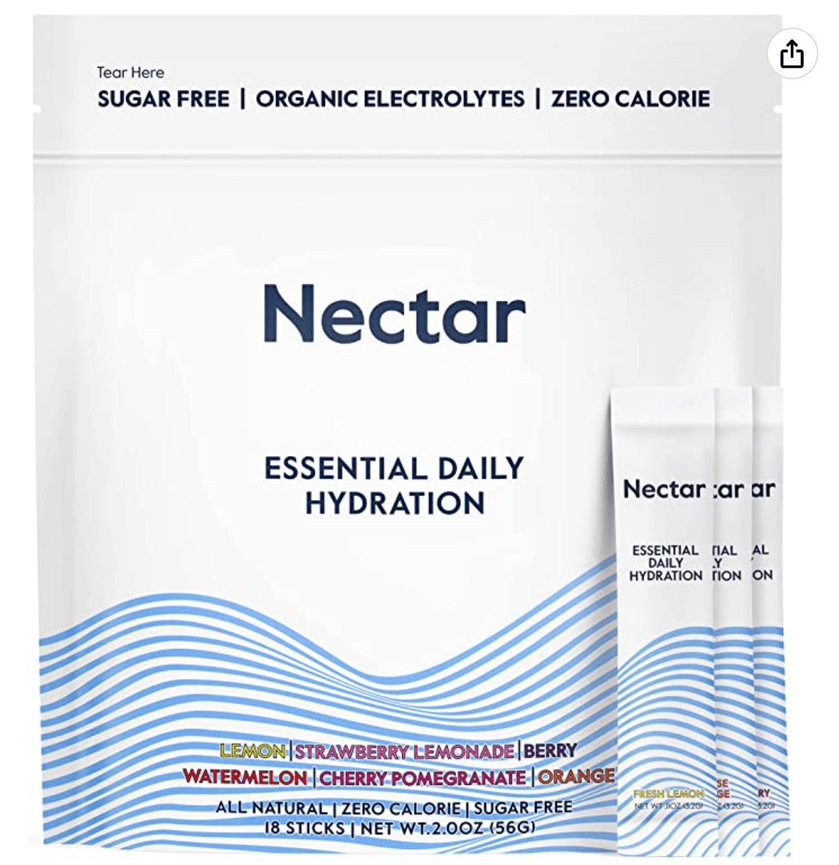 Nectar Hydration Packets