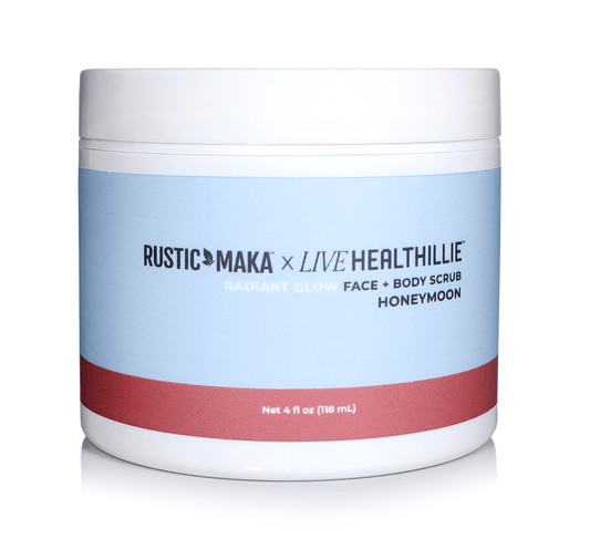 Rustic Maka x Live Healthillie Honeymoon Body + Face Scrub