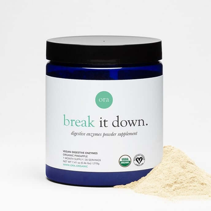 Ora Organic Break It Down Digestive Enzyme Powder