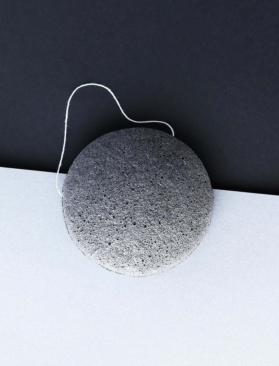 Rustic Maka CLEANSE Activated Charcoal Konjac Body Sponge