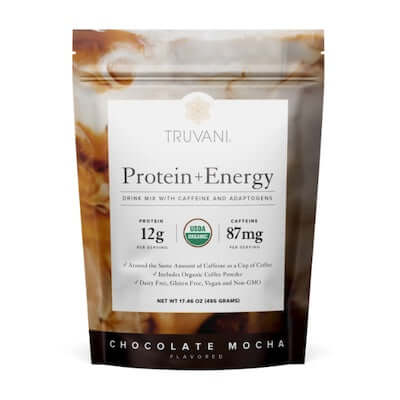 Truvani Protein + Energy: Chocolate Mocha