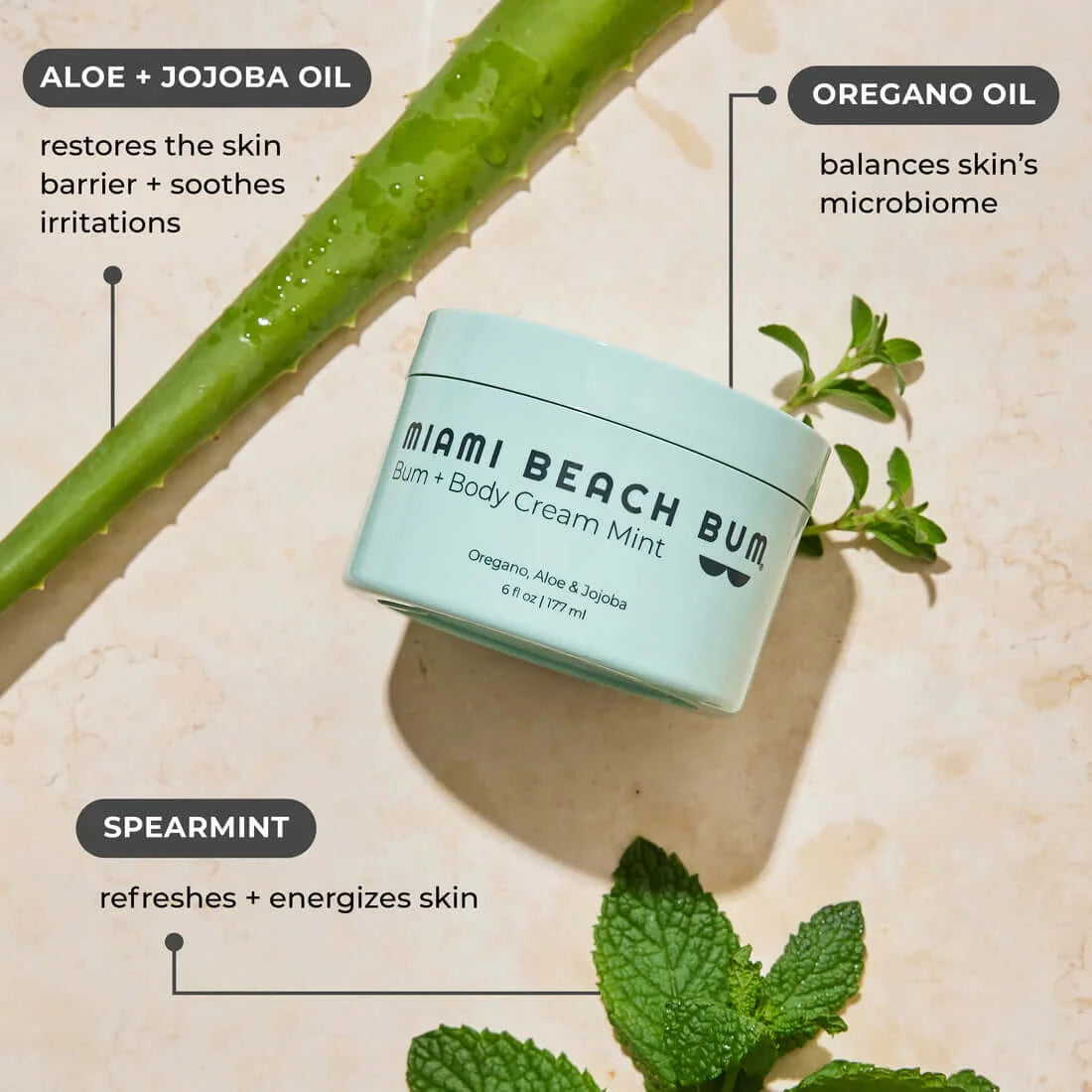 Miami Beach Bum - Bum + Body Cream