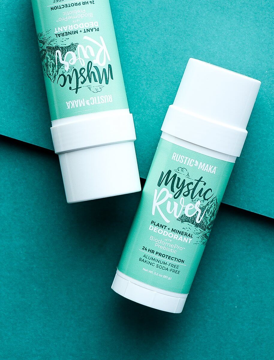 Rustic Maka Mystic River Prebiotic Deodorant (Baking Soda Free)